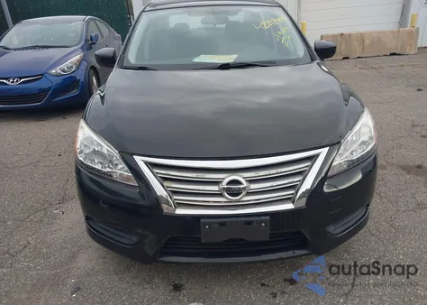 2013 Nissan Sentra S z USA, uszkodzony, nr VIN 3N1AB7AP5DL617456